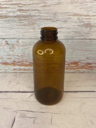 Botella PET 125 ml 24/410 Barril Ámbar